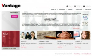 Vantage Old Website