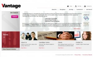 Vantage Old Website